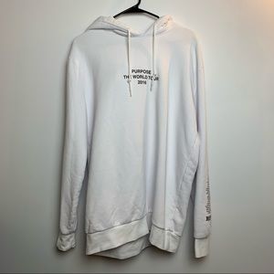 Justin Bieber Purpose Tour 2016 Hoodie // Price 25$ // Size-Medium